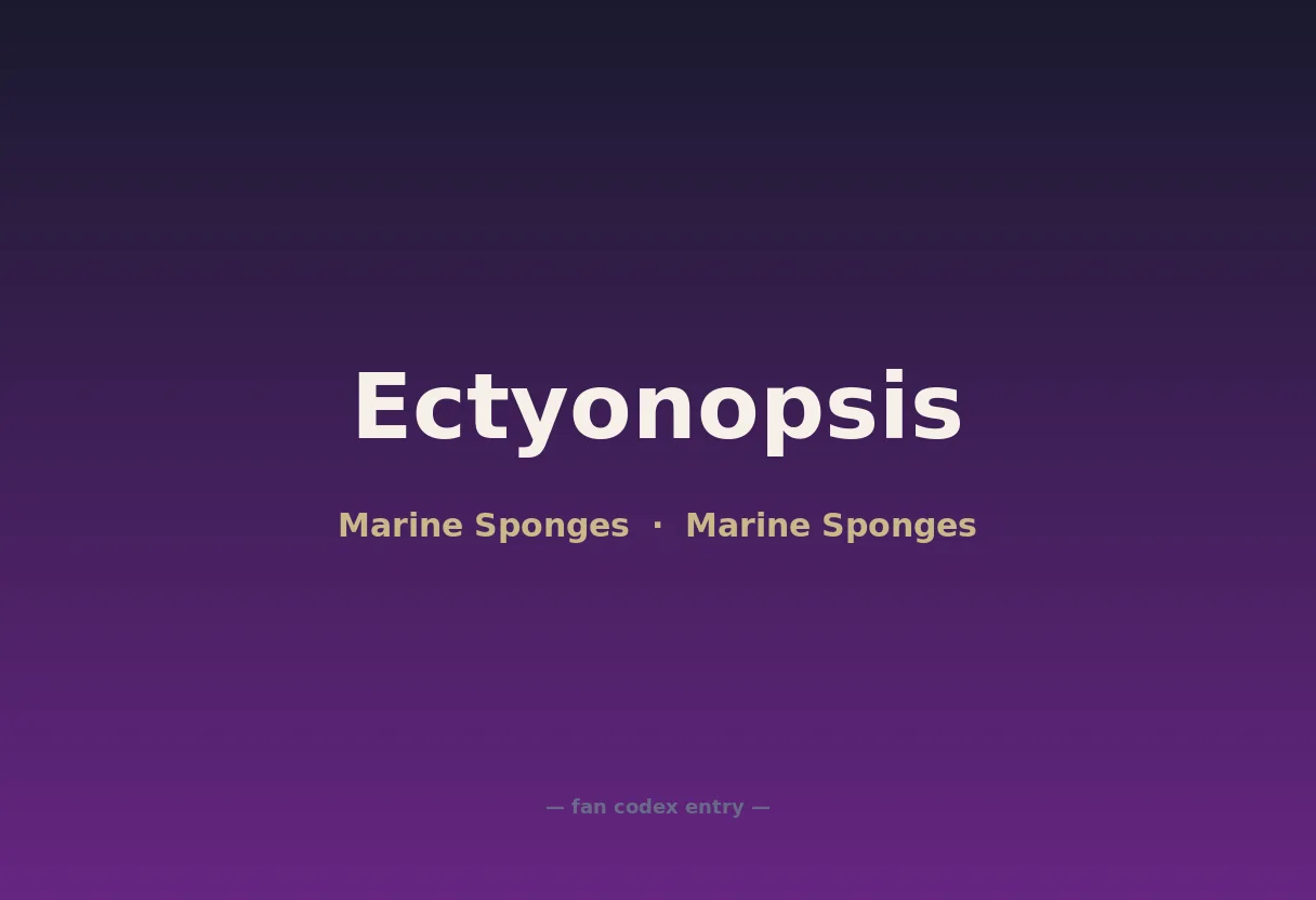 Ectyonopsis