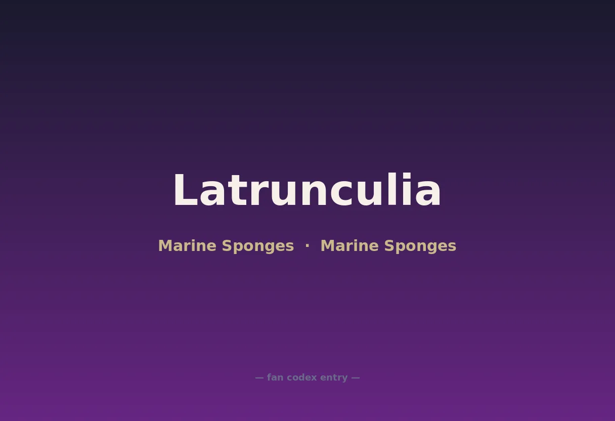 Latrunculia