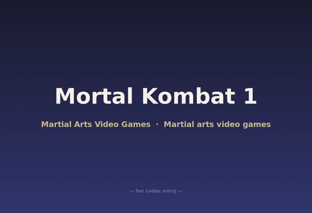 Mortal Kombat 1
