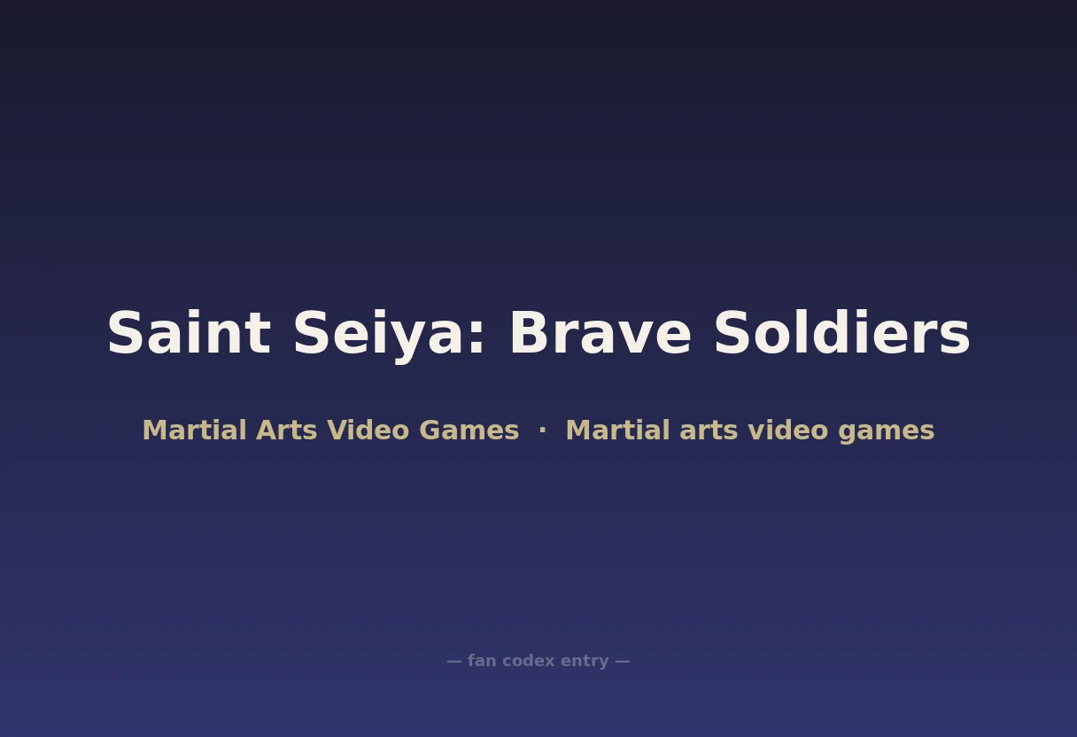 Saint Seiya: Brave Soldiers
