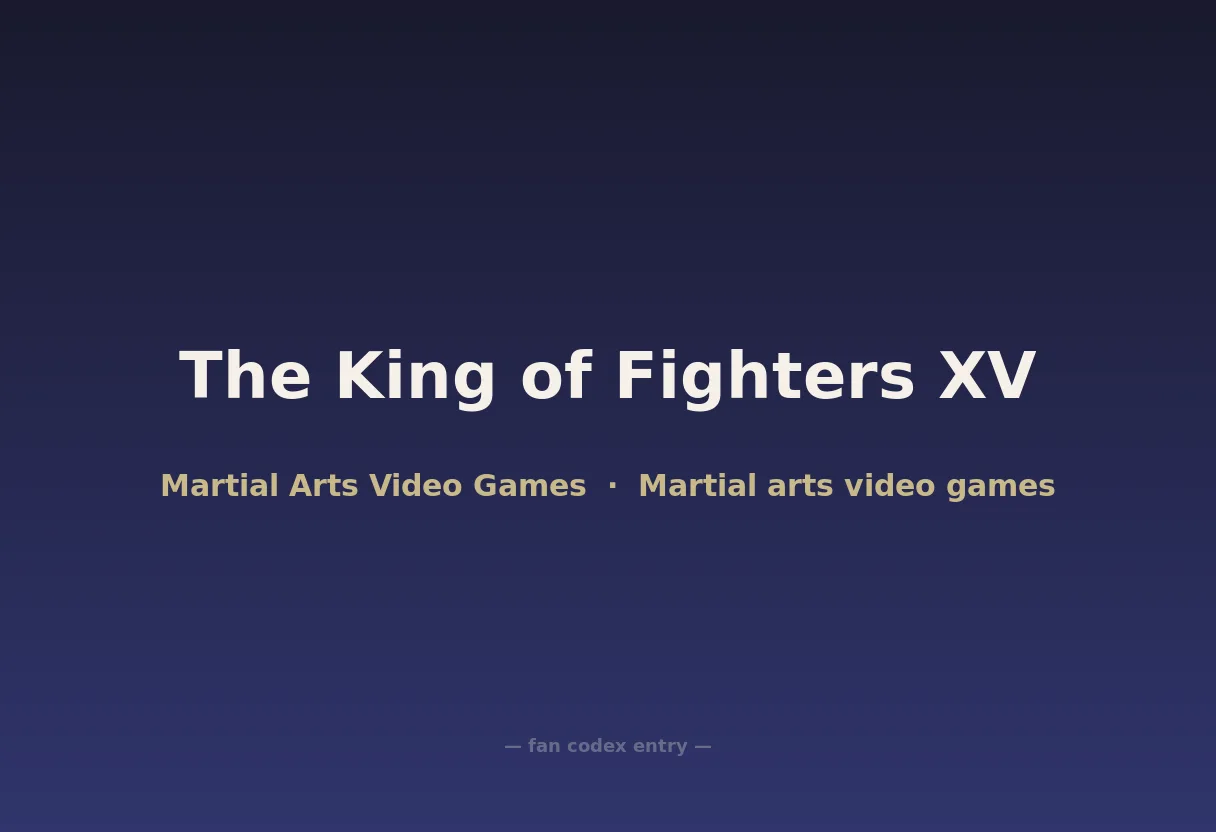 The King of Fighters XV