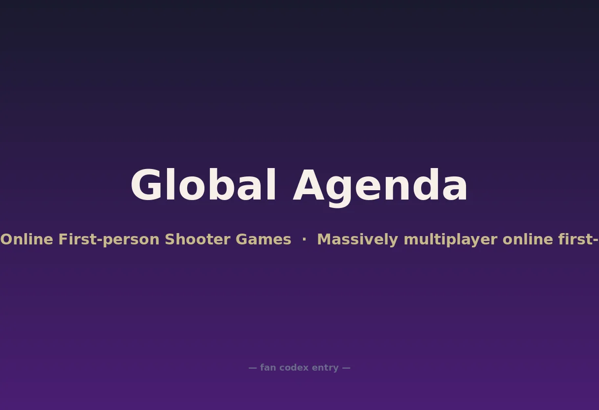 Global Agenda