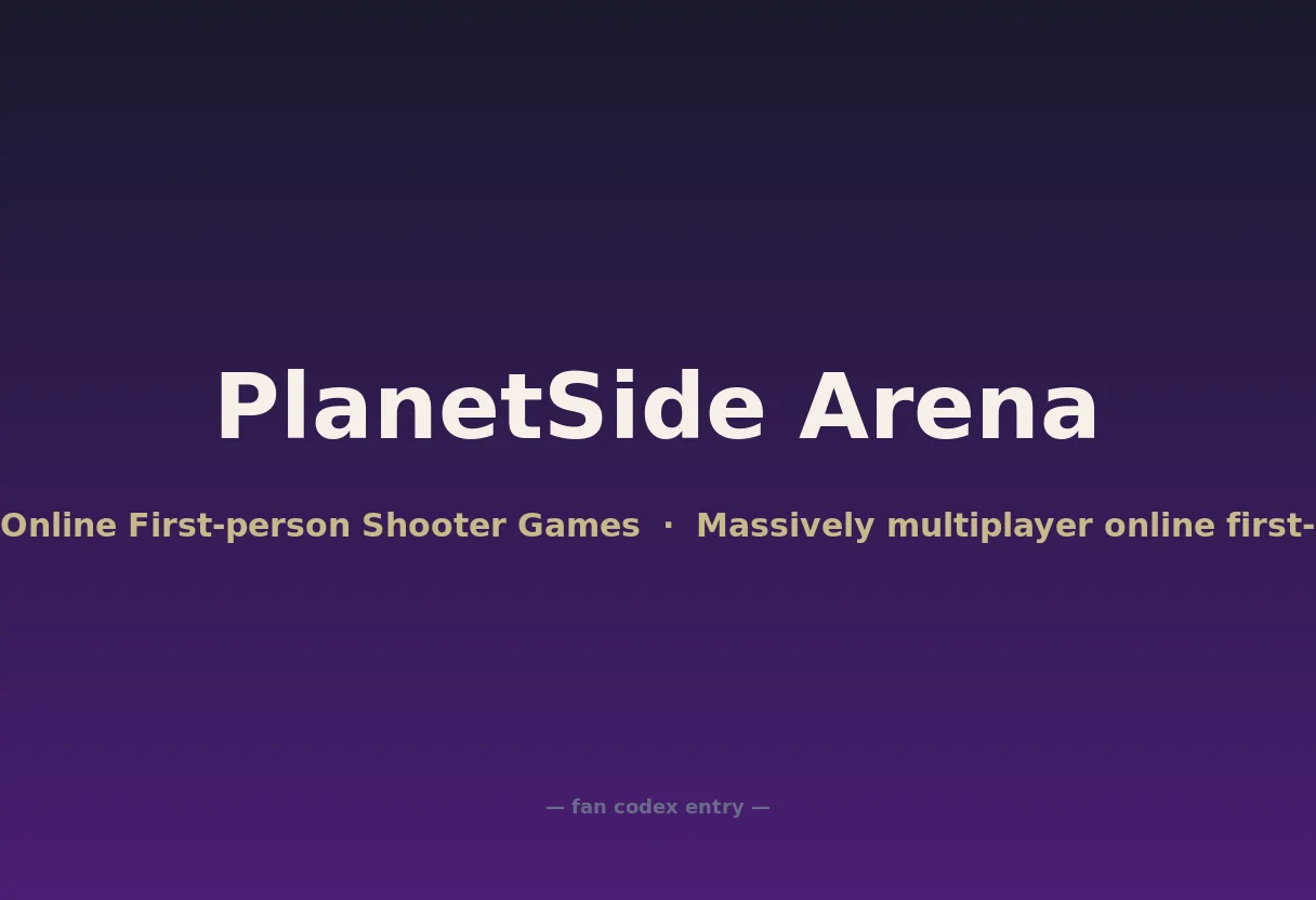 PlanetSide Arena