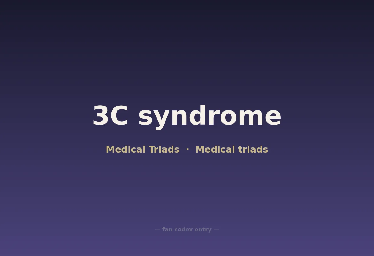 3C syndrome