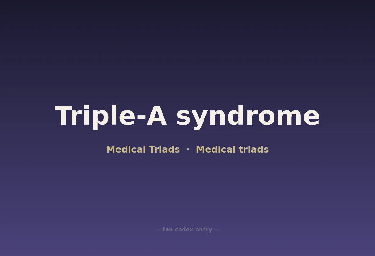 Triple-A syndrome