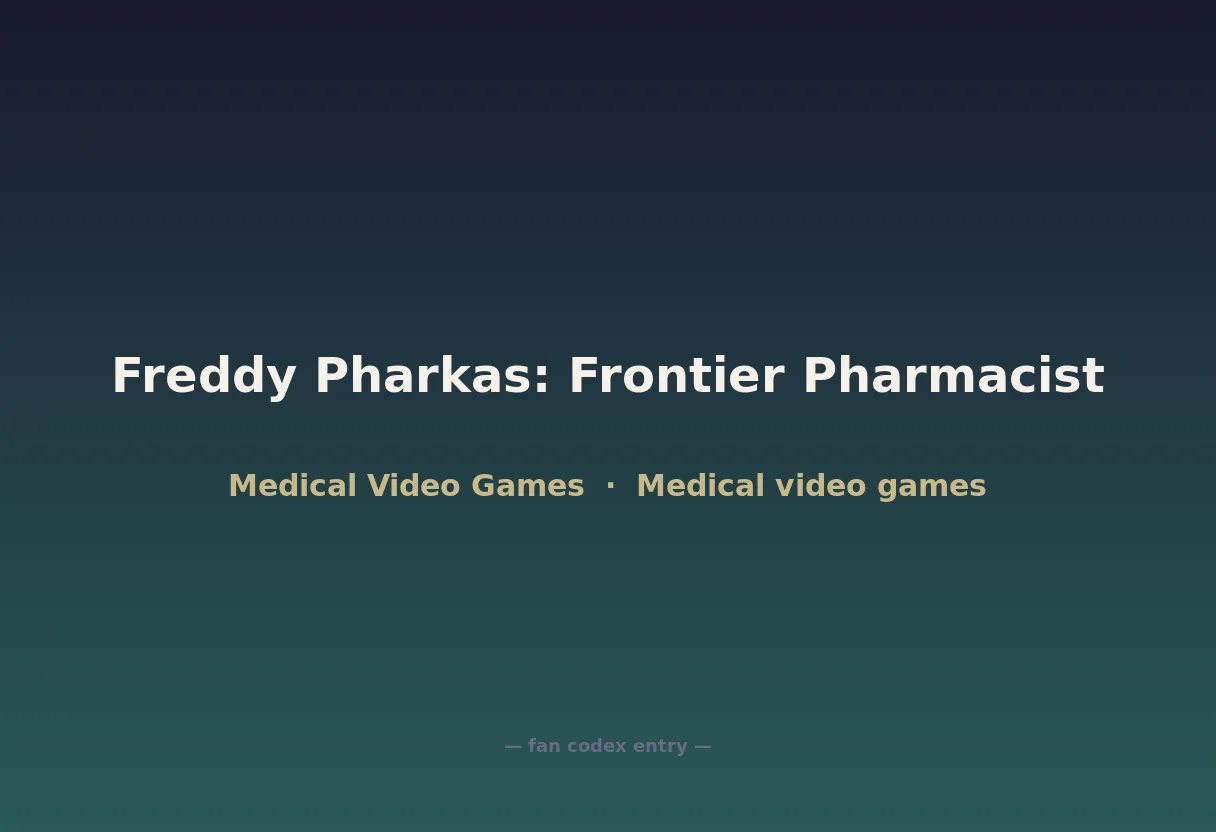Freddy Pharkas: Frontier Pharmacist