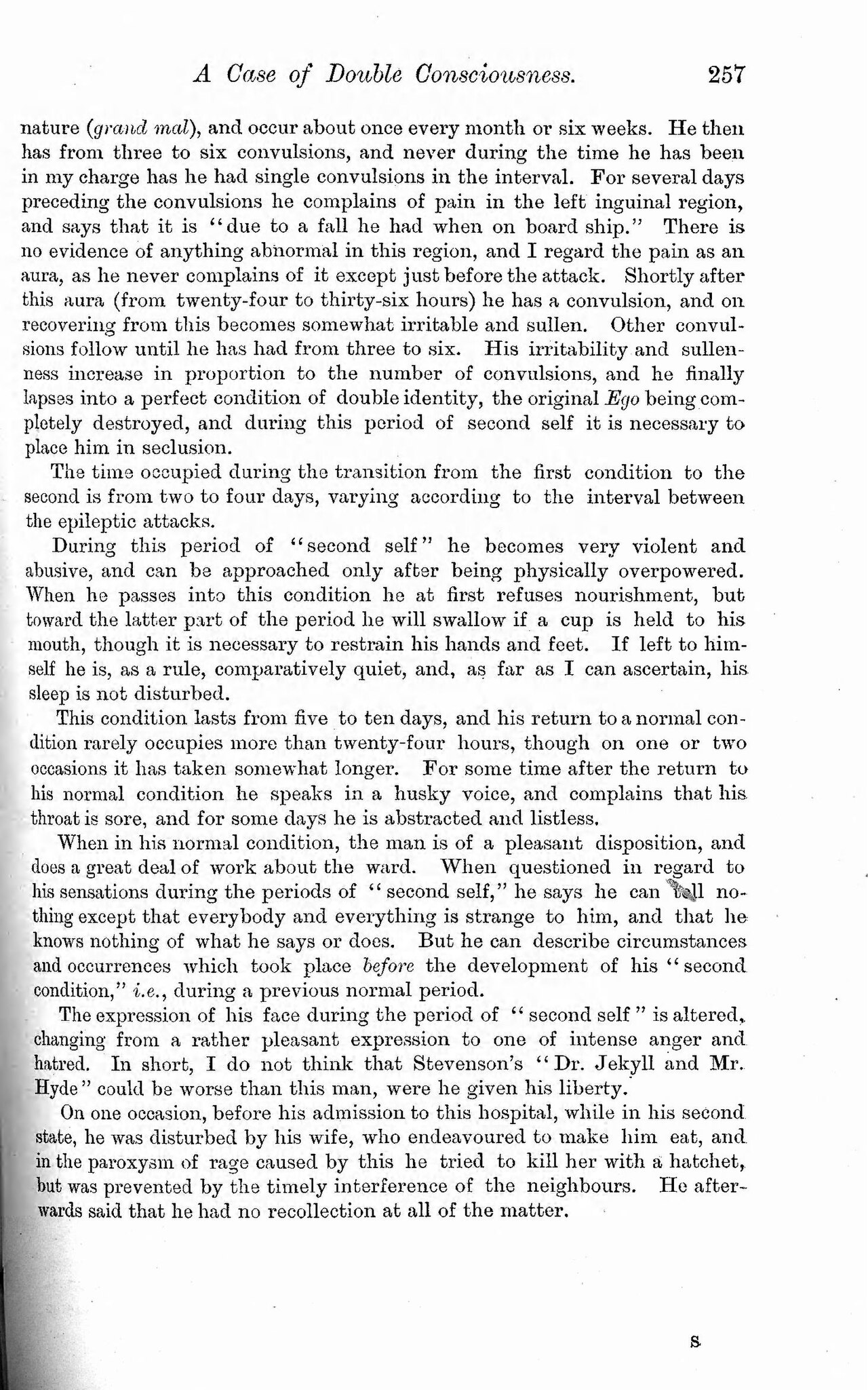A case of epilepsy with double consciousness - DPLA - 07a4ad5f065d8f92f9b6f2ffc0b088ea (page 2)