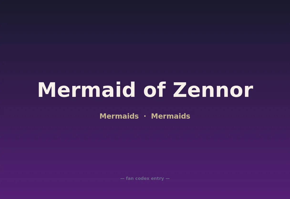 Mermaid of Zennor