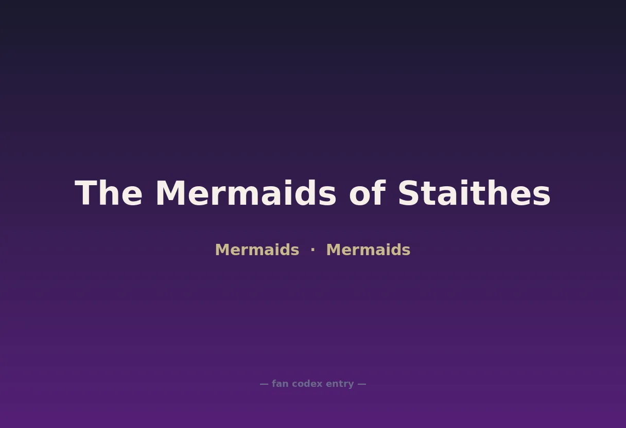 The Mermaids of Staithes