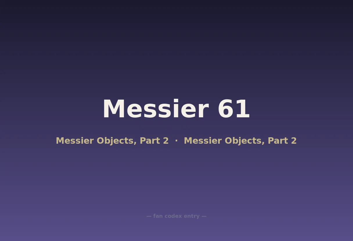 Messier 61