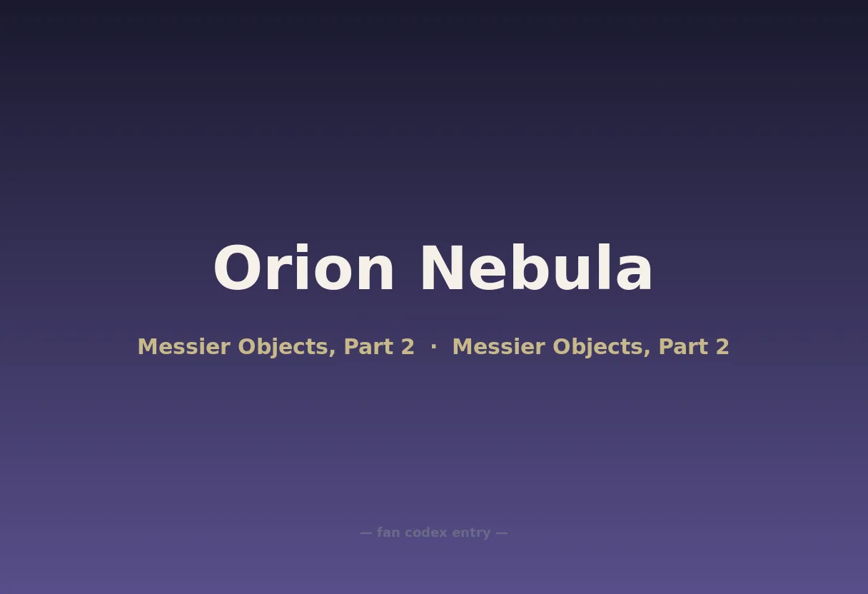 Orion Nebula