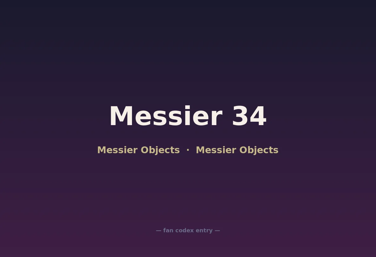 Messier 34