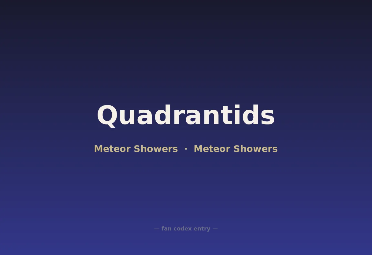 Quadrantids