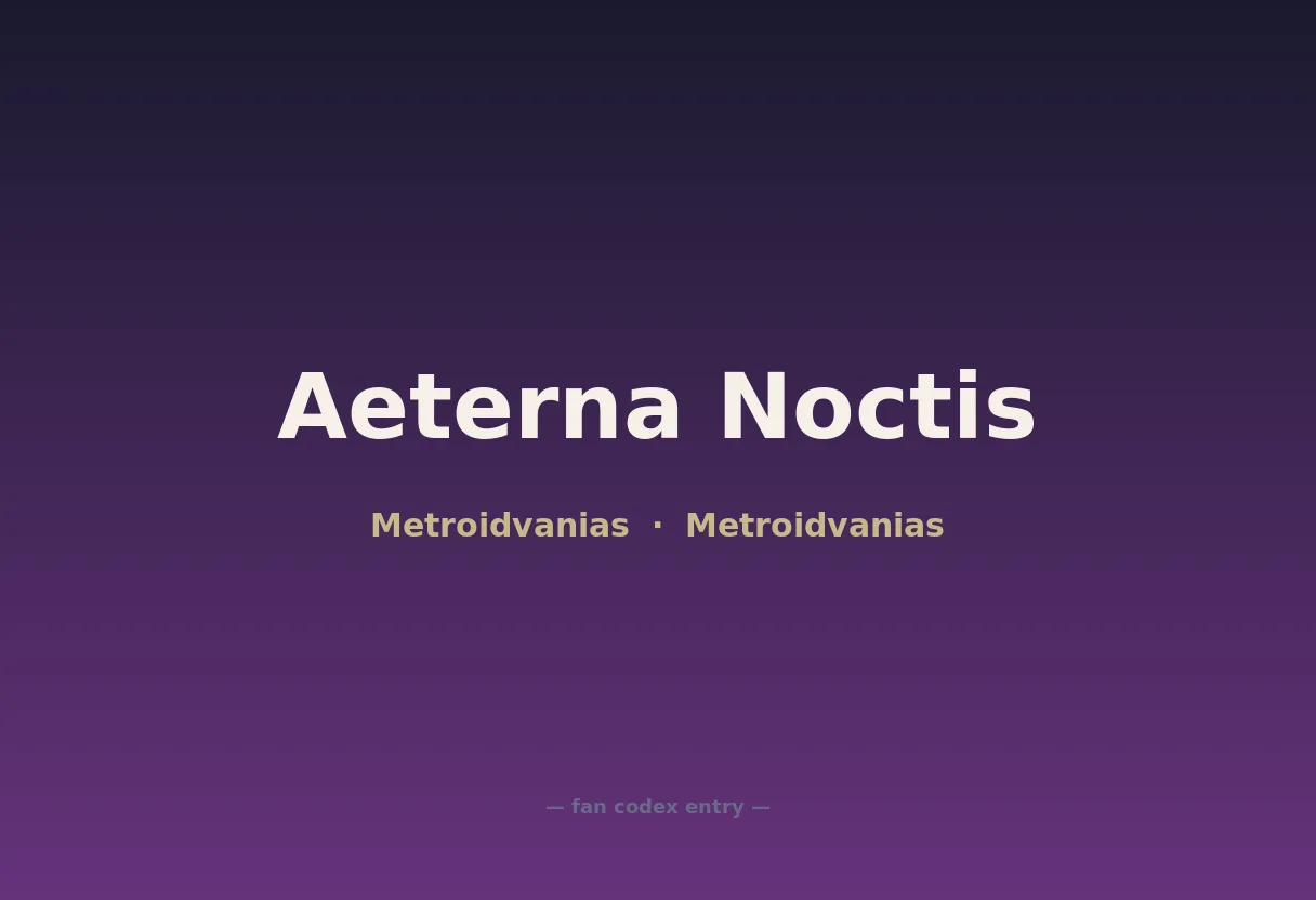 Aeterna Noctis