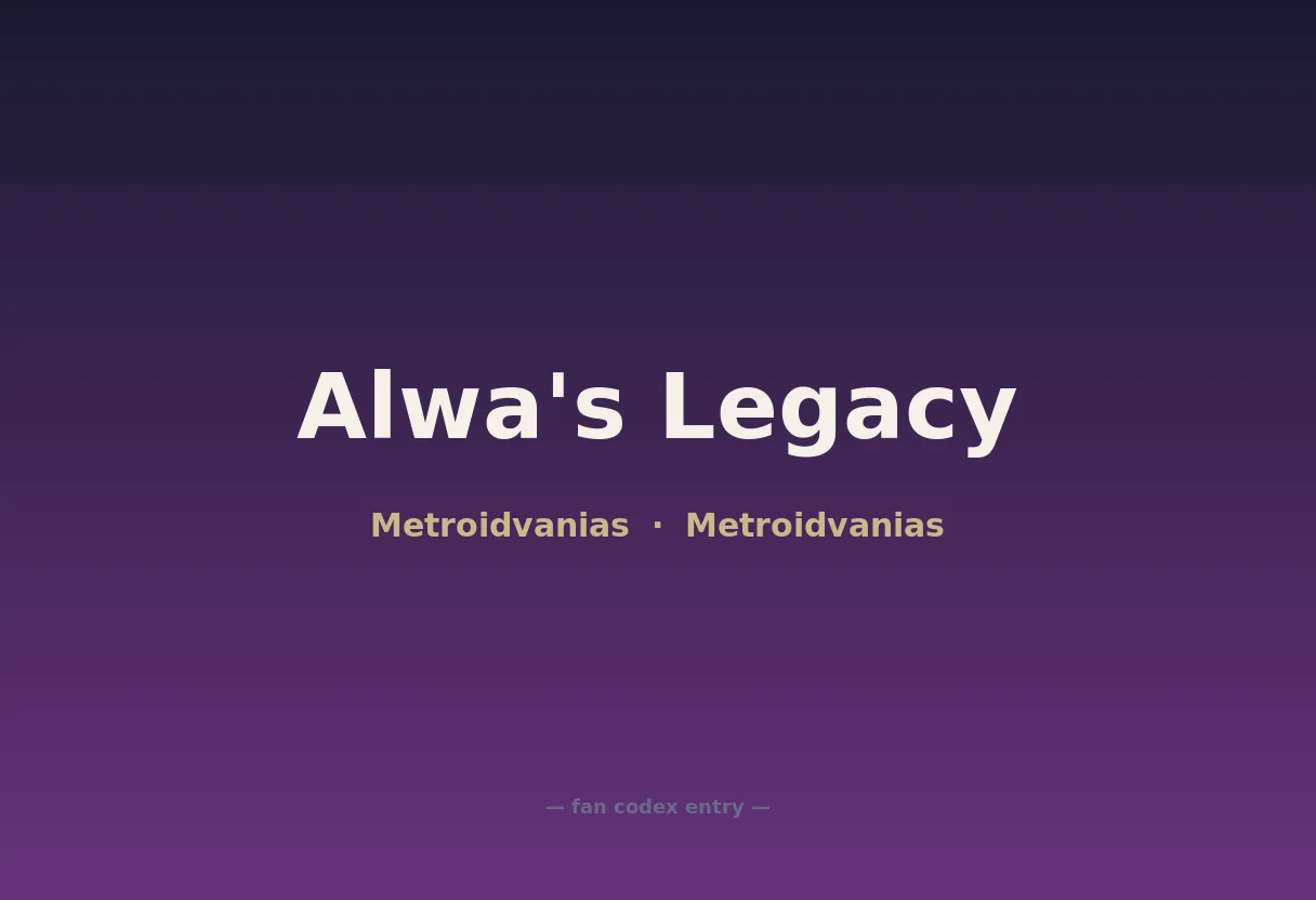 Alwa's Legacy