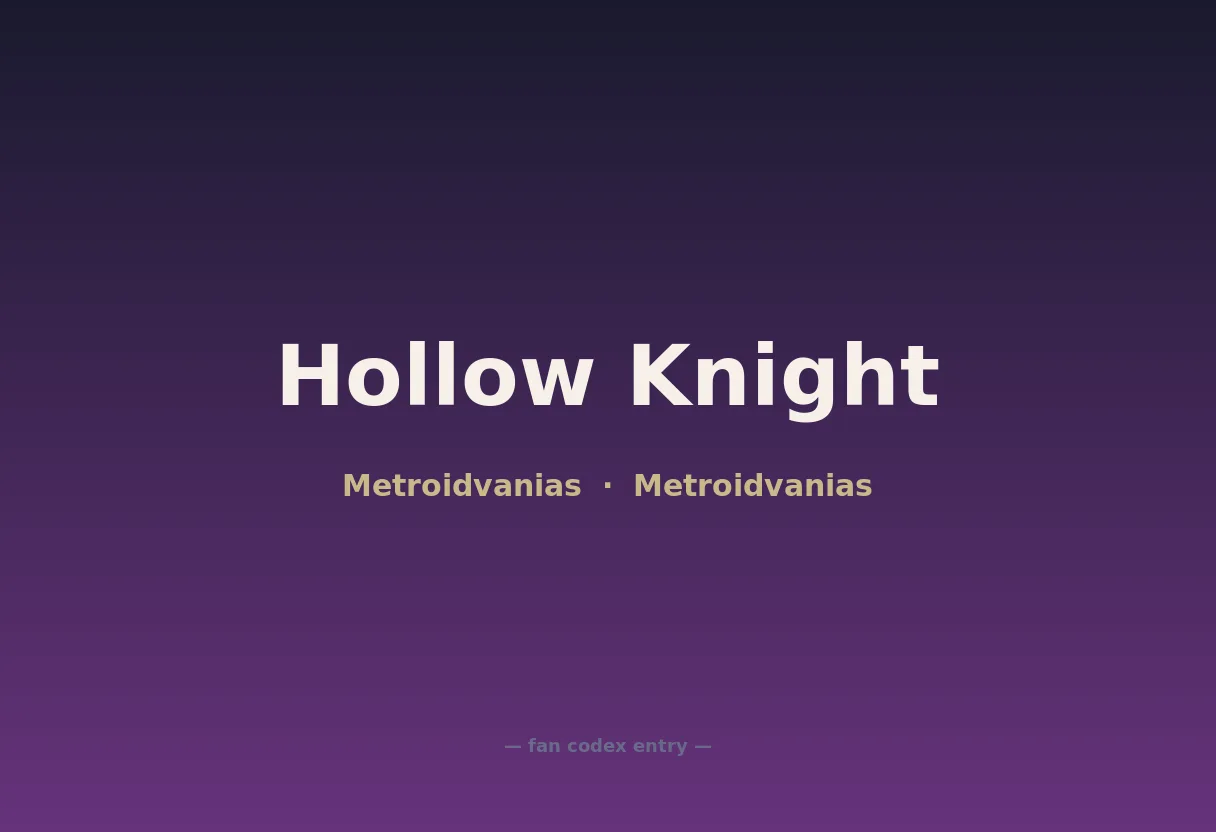 Hollow Knight