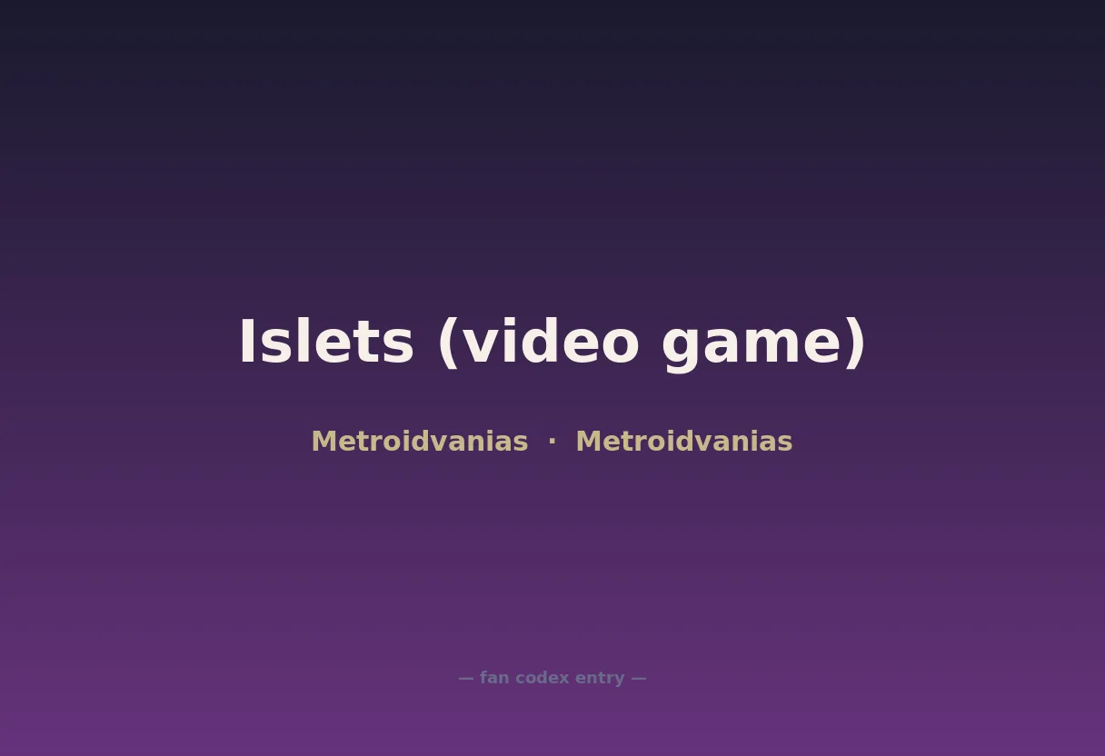 Islets (video game)