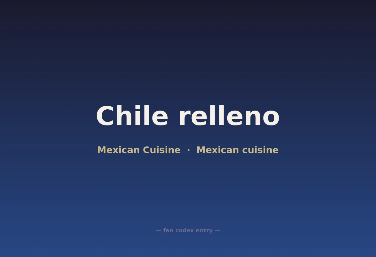 Chile relleno