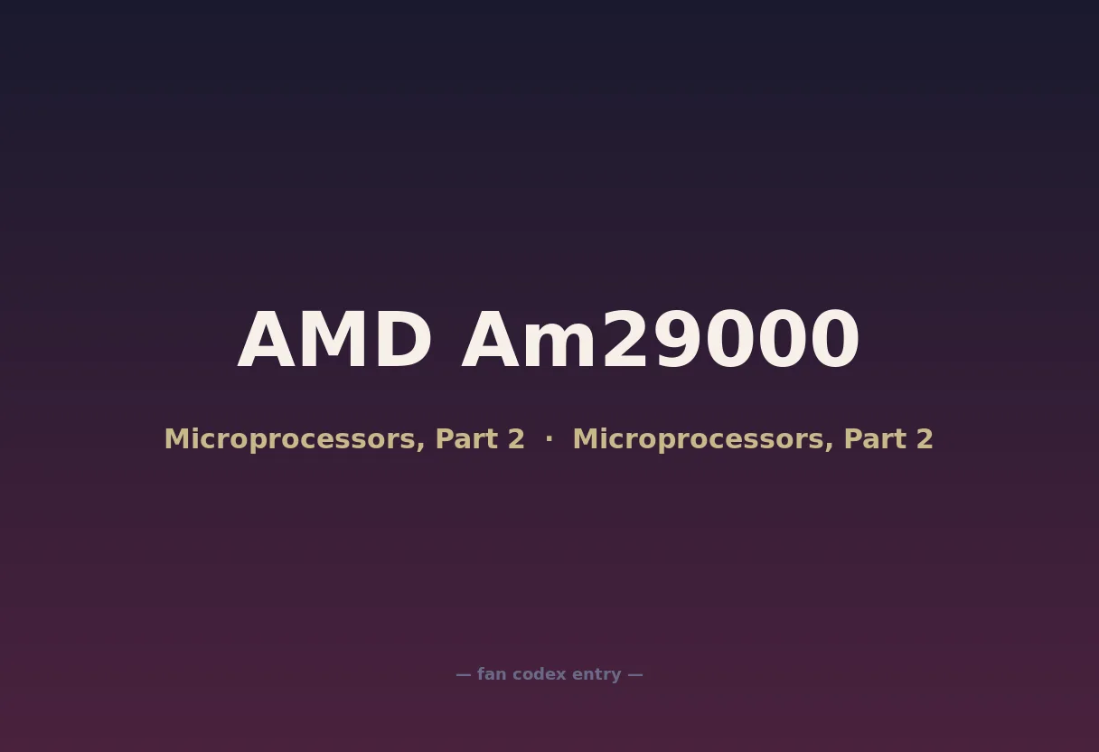 AMD Am29000