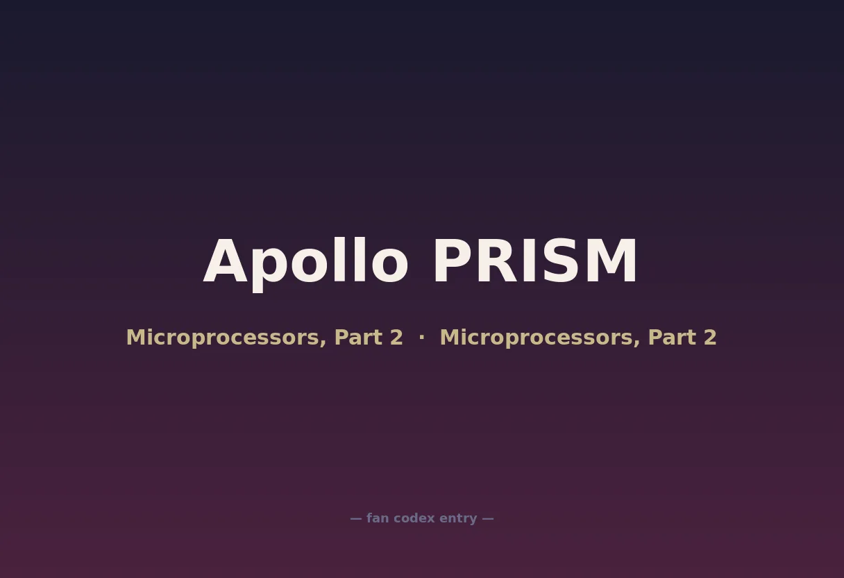 Apollo PRISM