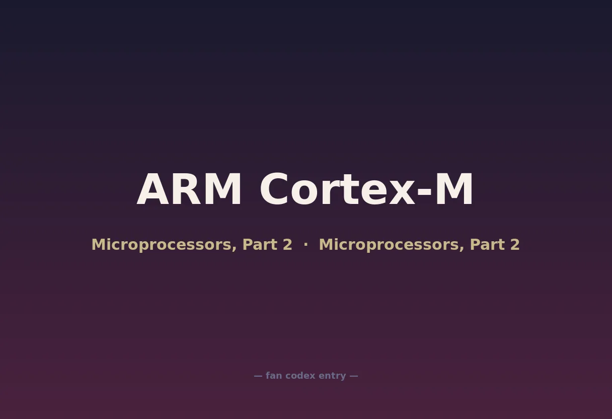 ARM Cortex-M