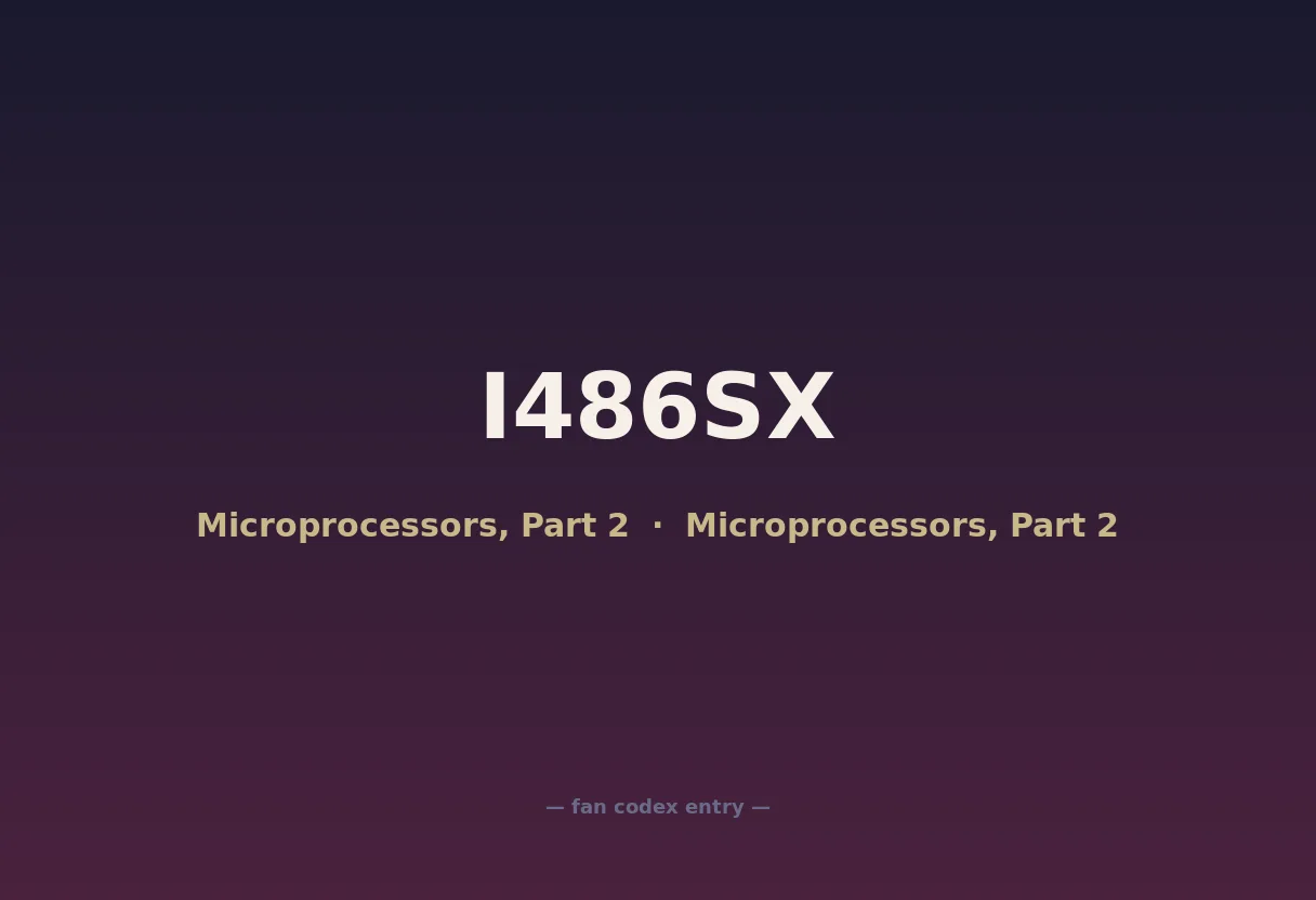 I486SX