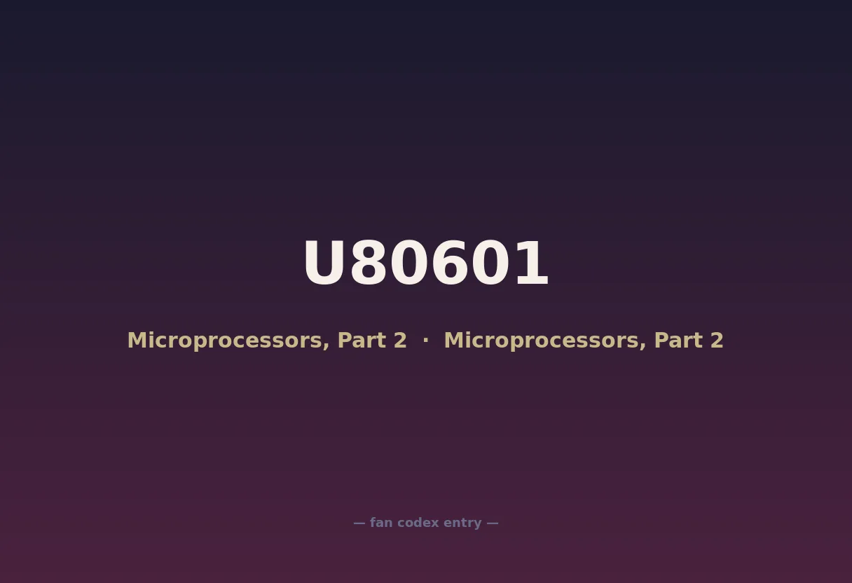 U80601