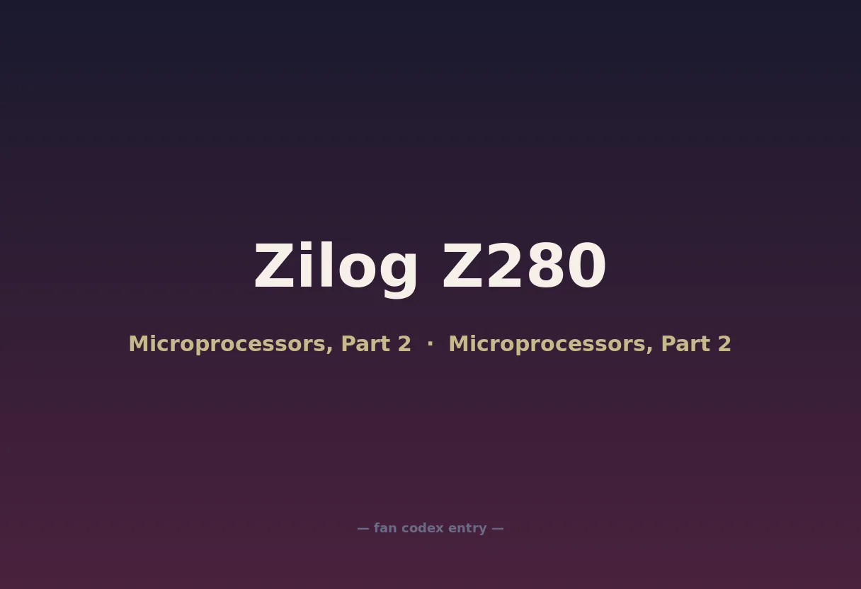 Zilog Z280