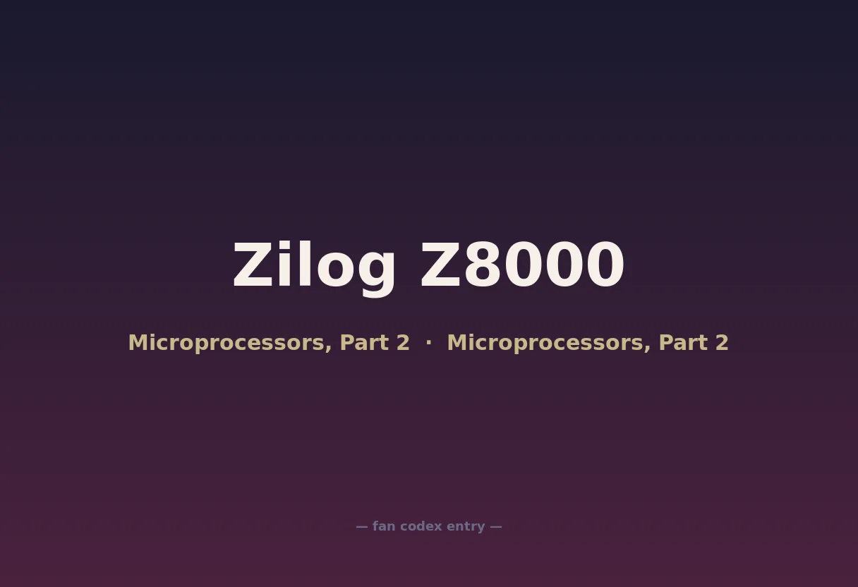 Zilog Z8000