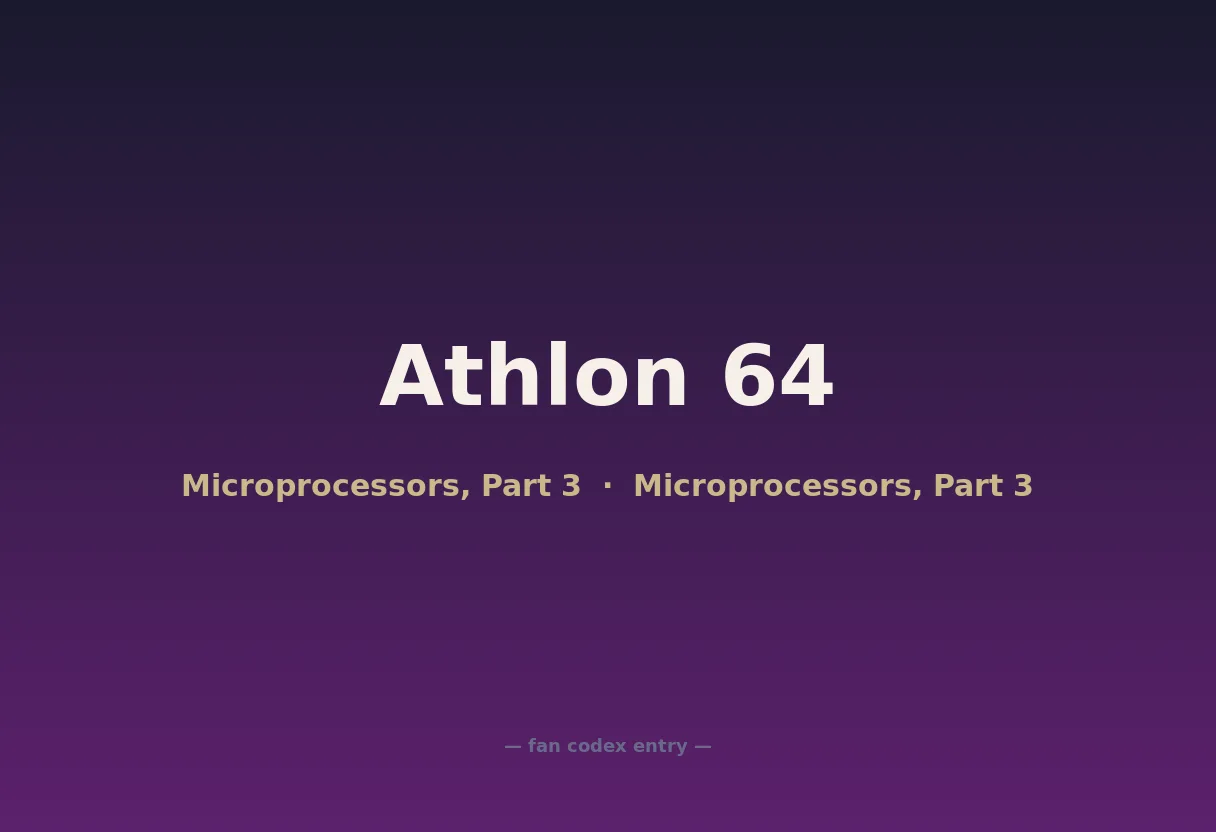 Athlon 64