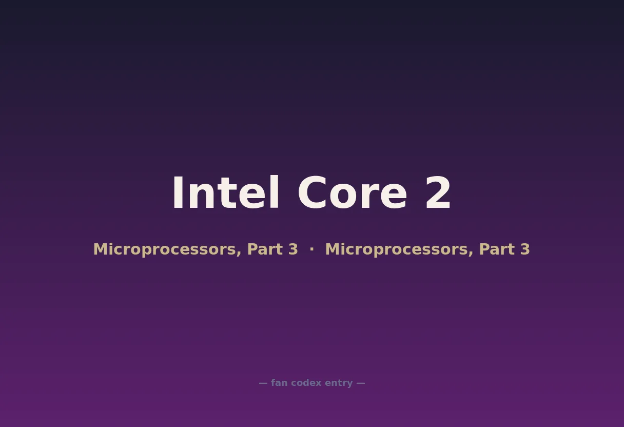 Intel Core 2