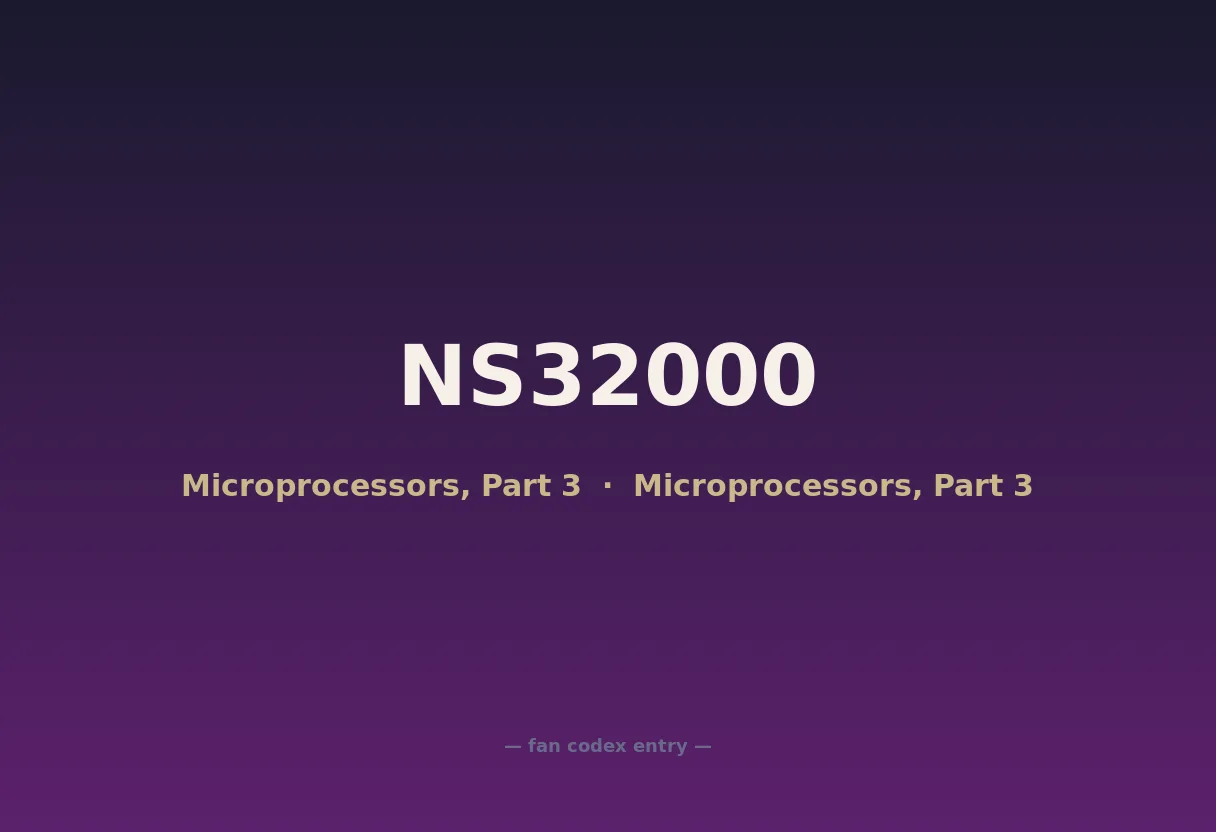 NS32000