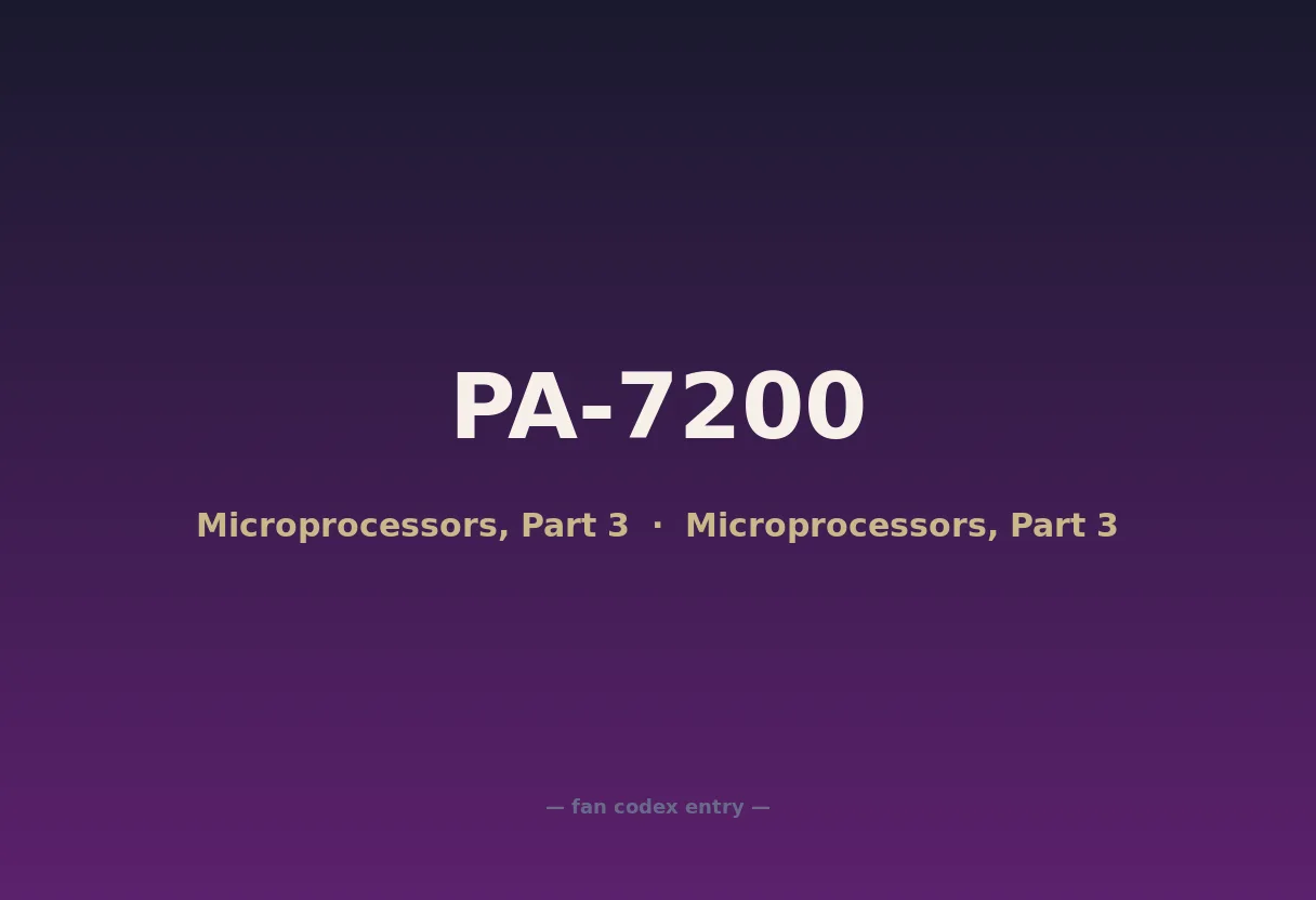 PA-7200