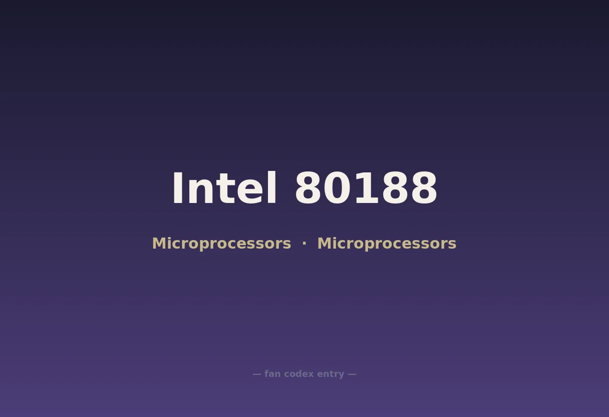 Intel 80188