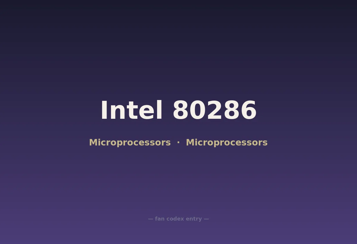 Intel 80286