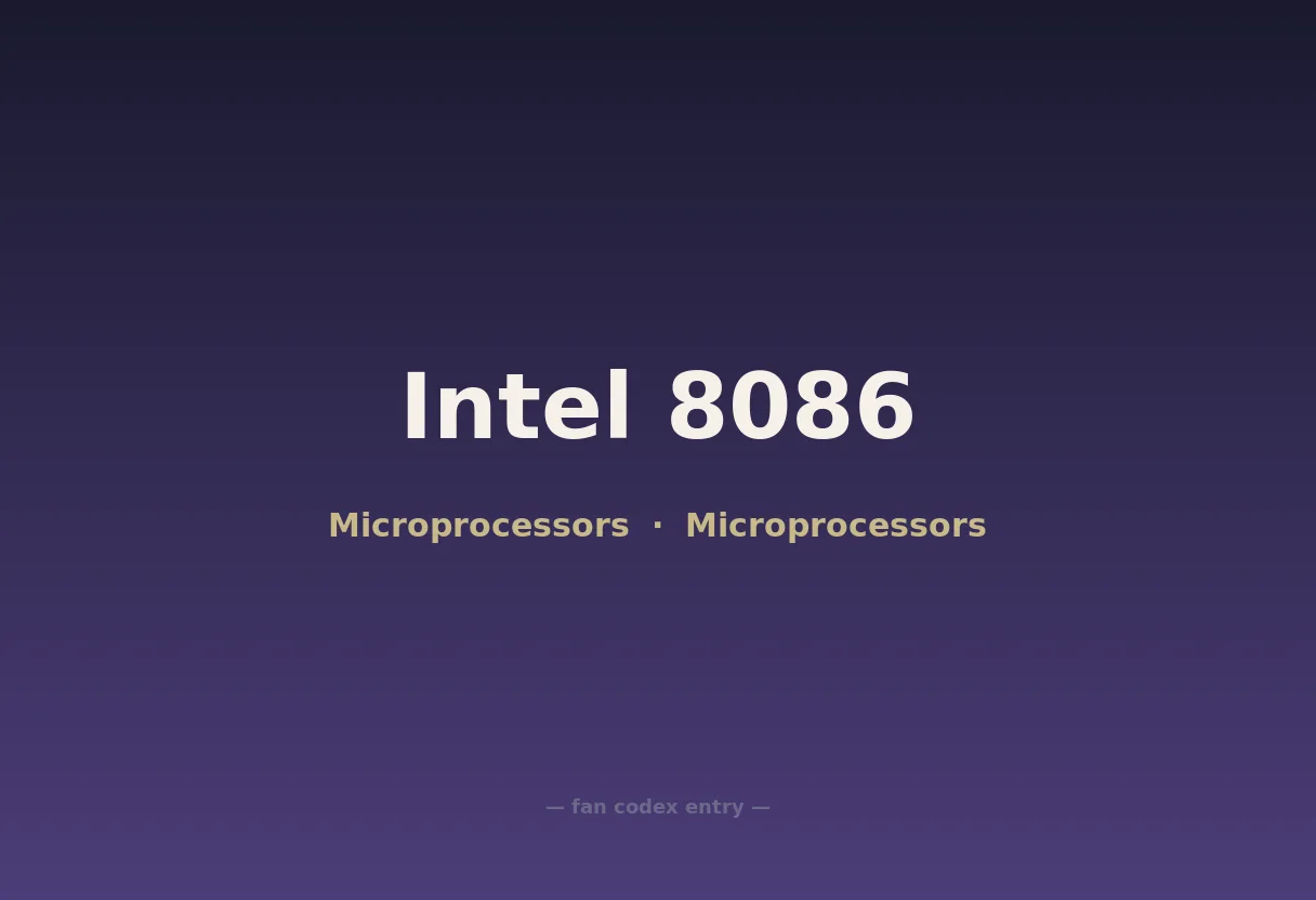 Intel 8086