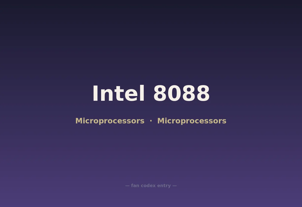 Intel 8088