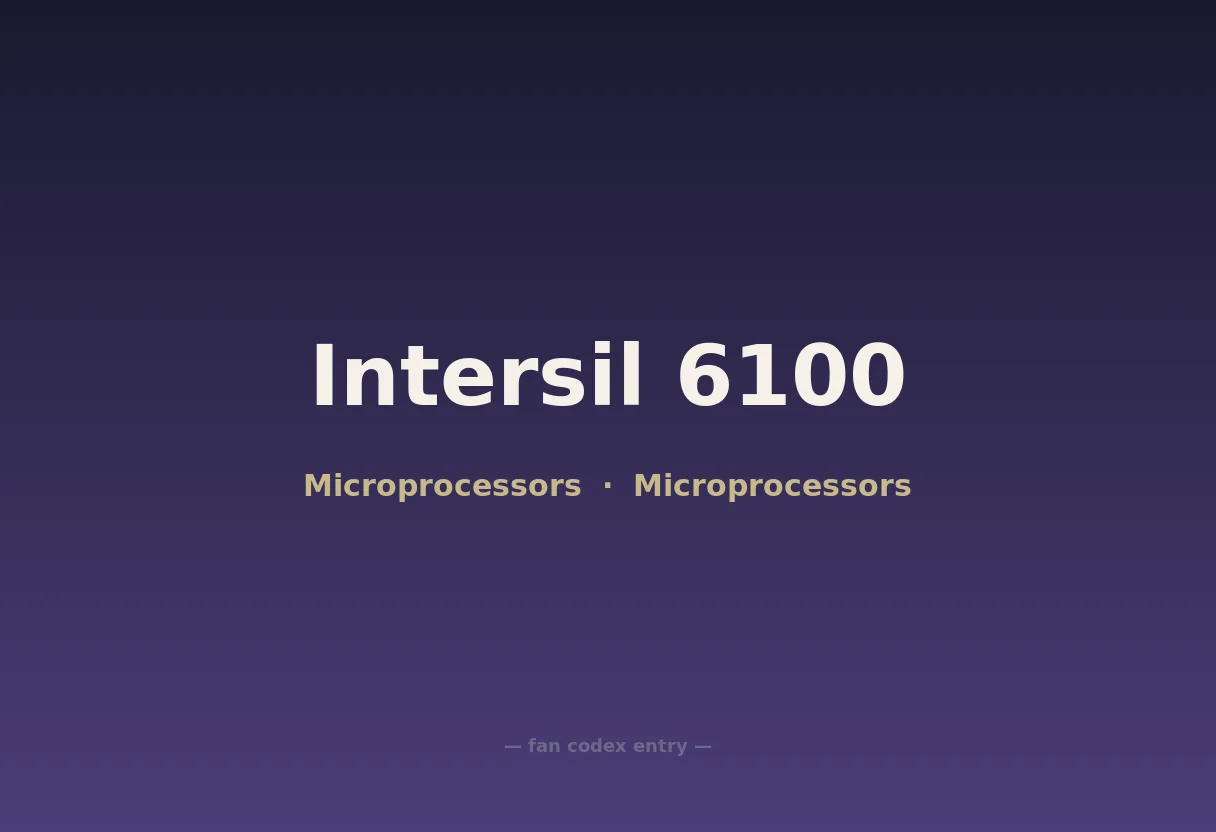 Intersil 6100