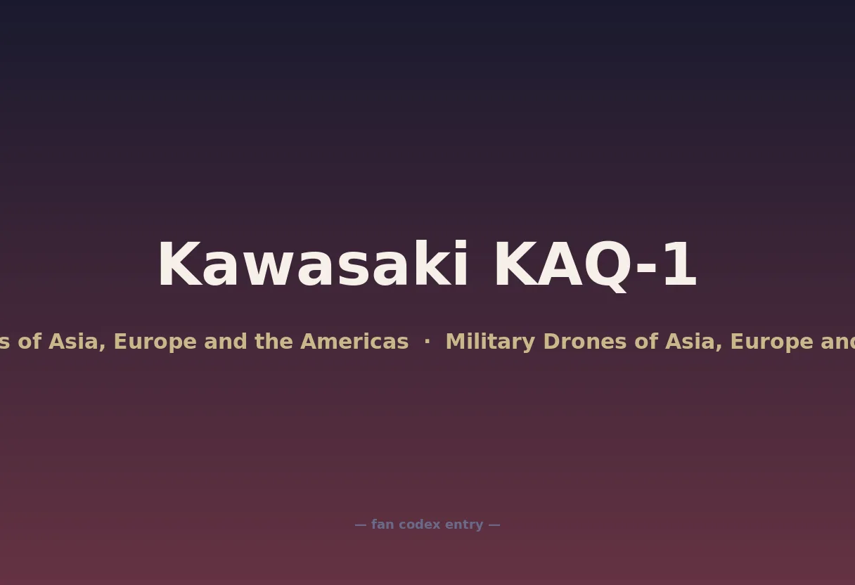 Kawasaki KAQ-1