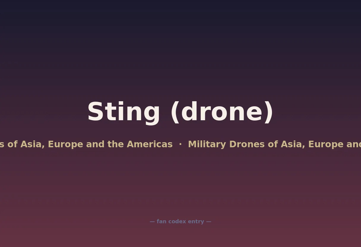 Sting (drone)