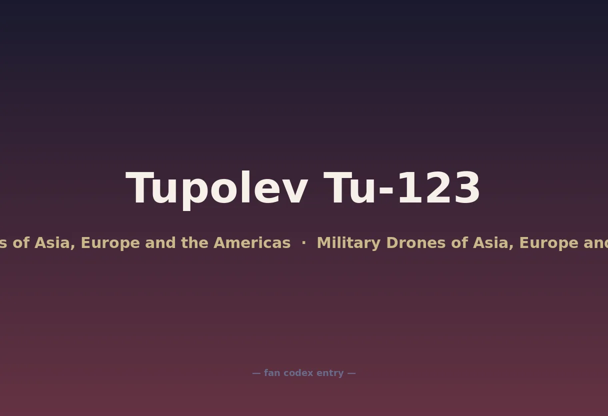 Tupolev Tu-123