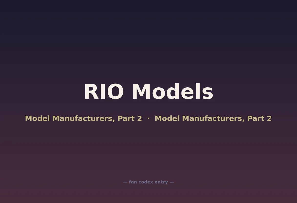 RIO Models