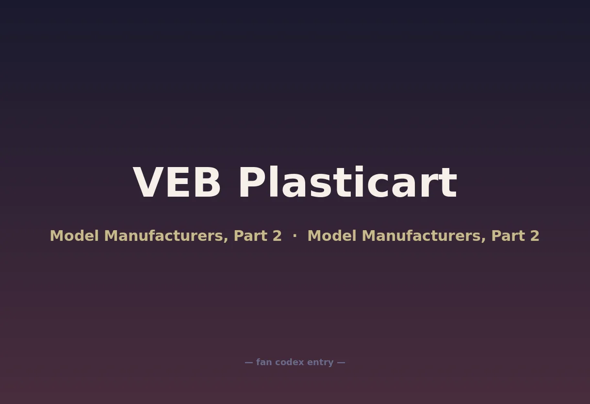 VEB Plasticart