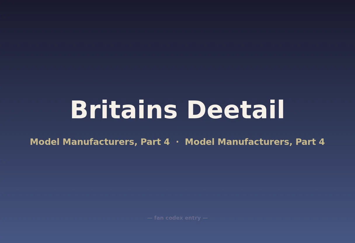 Britains Deetail