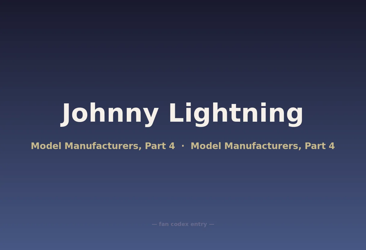 Johnny Lightning