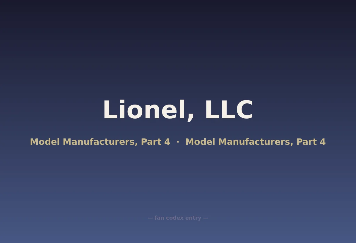 Lionel, LLC
