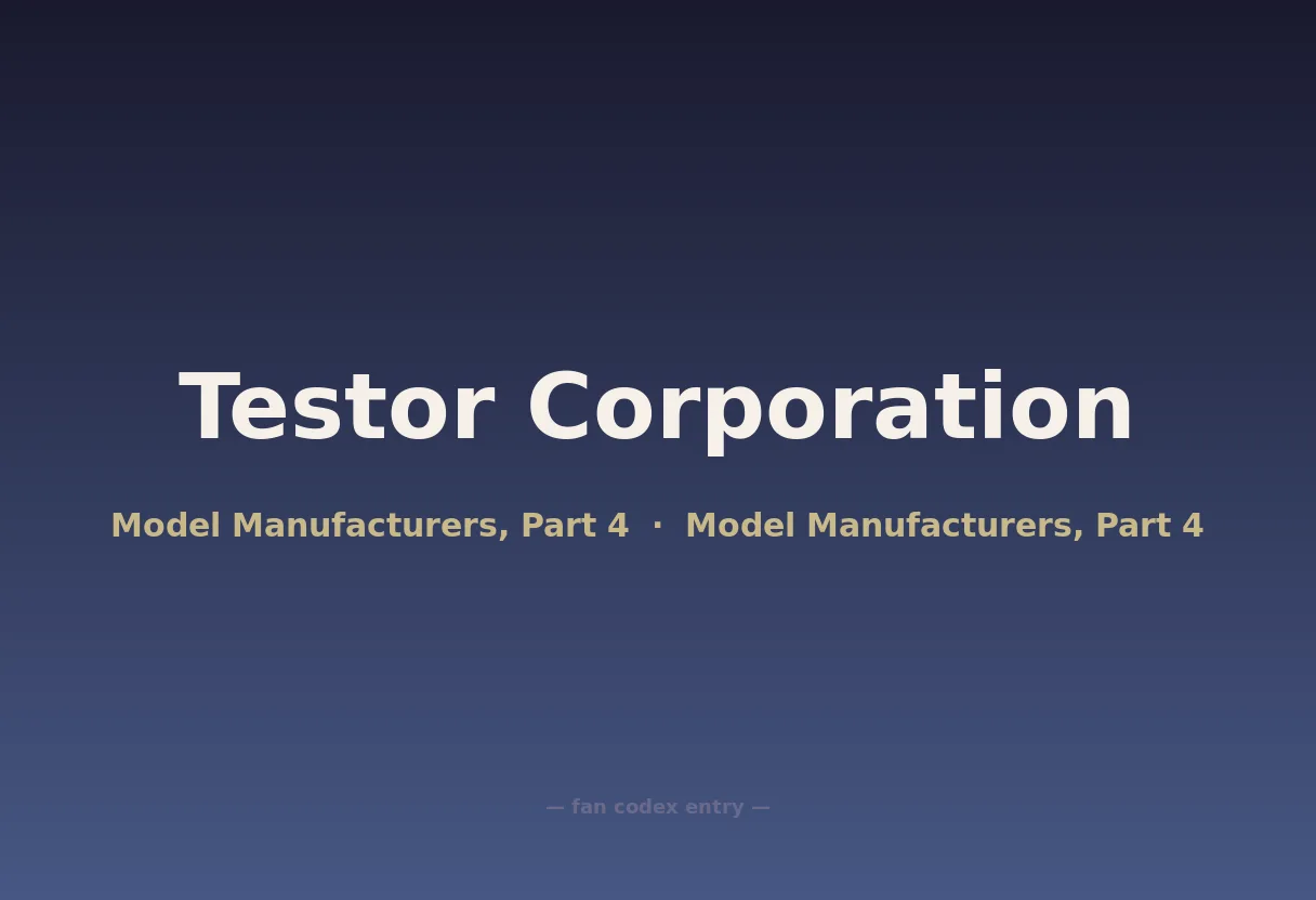 Testor Corporation