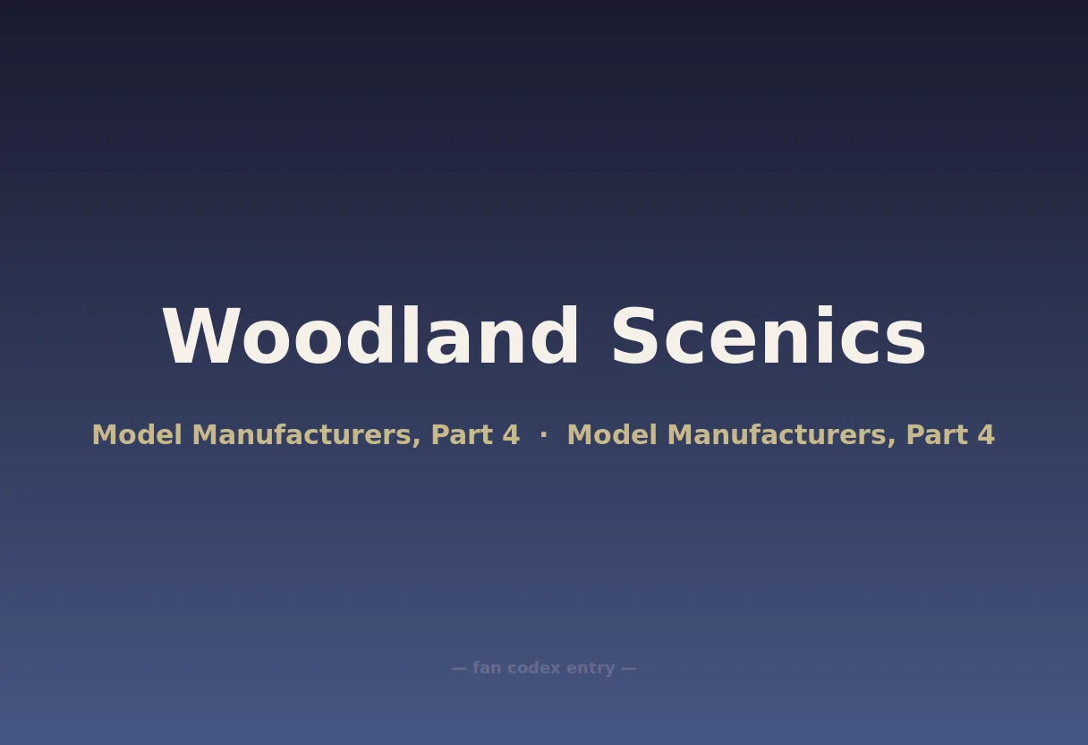 Woodland Scenics