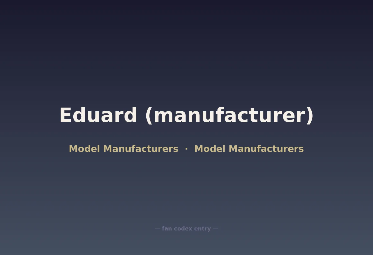 Eduard (manufacturer)