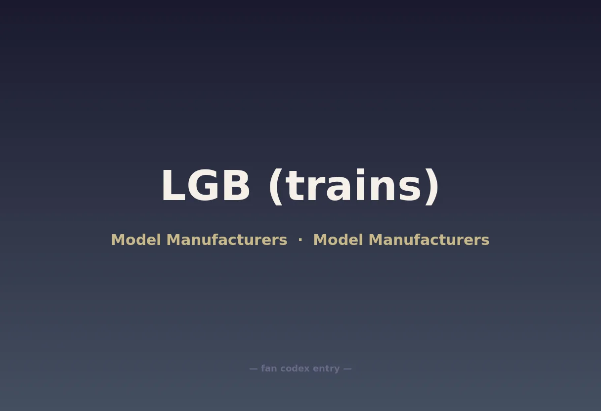 LGB (trains)